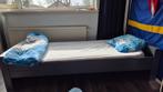 Dennis woood bed, Ophalen, Gebruikt, 180 cm of meer, 85 tot 100 cm
