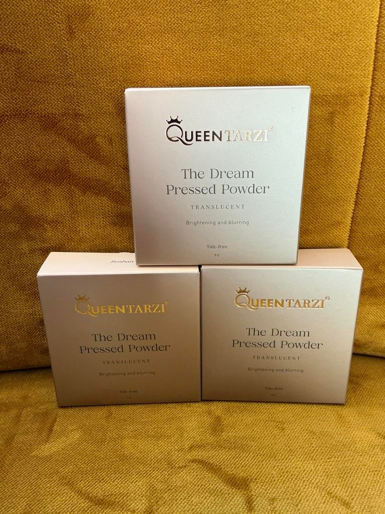 Queen Tarzi Dream Pressed Powder - roshan, Ophalen of Verzenden, Nieuw, Handen en Nagels