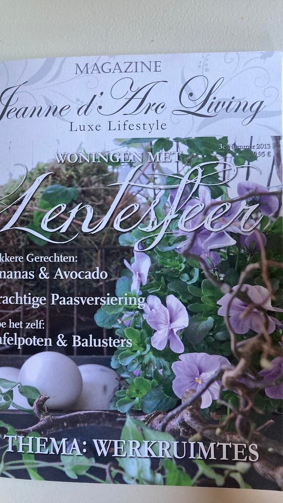 Jeanne d Arc Living tijdschrift goede staat zie omschrijving, Boeken, Tijdschriften en Kranten, Ophalen of Verzenden, Zo goed als nieuw