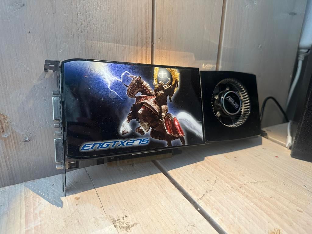 Retro Asus ENGTX275 Videokaart GPU | WERKEND, Computers en Software, Videokaarten, PCI-Express 2, GDDR3, Refurbished, Ophalen of Verzenden