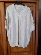 Nieuw vestje met korte mouw maat 48 beige, Kleding | Dames, Grote Maten, Ophalen of Verzenden, Nieuw, Beige, Jasje of Colbert