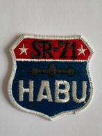 USAF SR-71 Blackbird HABU patch, Ophalen of Verzenden, Luchtmacht, Nederland, Embleem of Badge