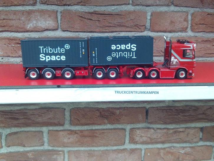 WSI  Daf  XF  Space  Cab  van  Weeda., Hobby en Vrije tijd, Modelauto's | 1:50, Nieuw, Bus of Vrachtwagen, Wsi, Ophalen of Verzenden