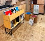Platenkast vinyl meubel, 100 tot 150 cm, Zo goed als nieuw, 25 tot 50 cm, Ophalen