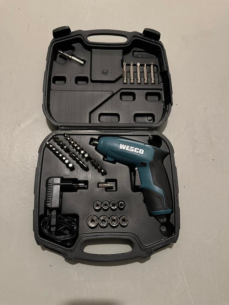 Wesco schroefmachine, Ophalen, Zo goed als nieuw, Minder dan 400 watt, Overige typen