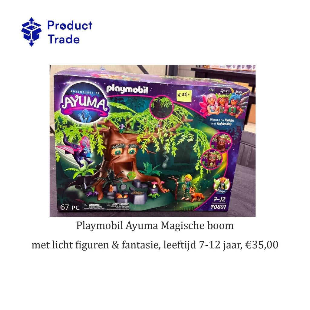 Playmobil Ayuma Magische Boom met Licht (70801), Ophalen of Verzenden