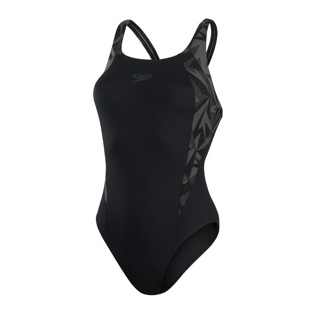 Nieuw Speedo W Hyperboom Splice Muscleback Badpak Black, Zwart, Info@allsport-group.com, All Sport NV, Nieuw
