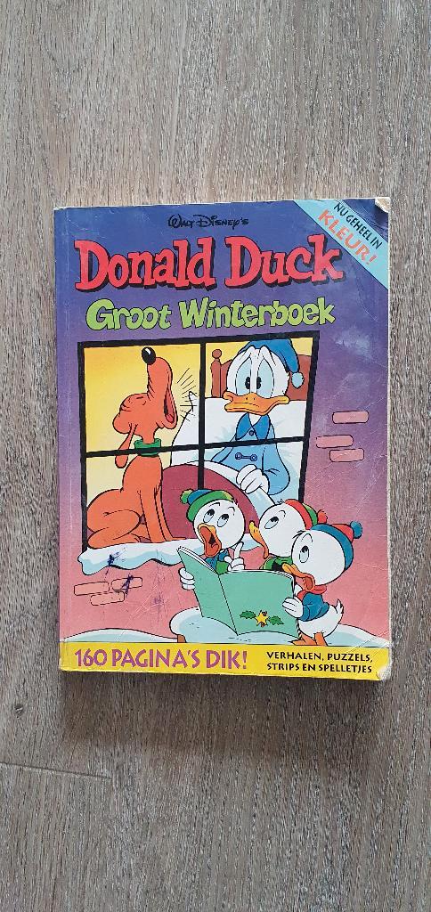 Donald Duck groot winterboek 1993, Boeken, Stripboeken, Gelezen, Eén stripboek, Ophalen of Verzenden
