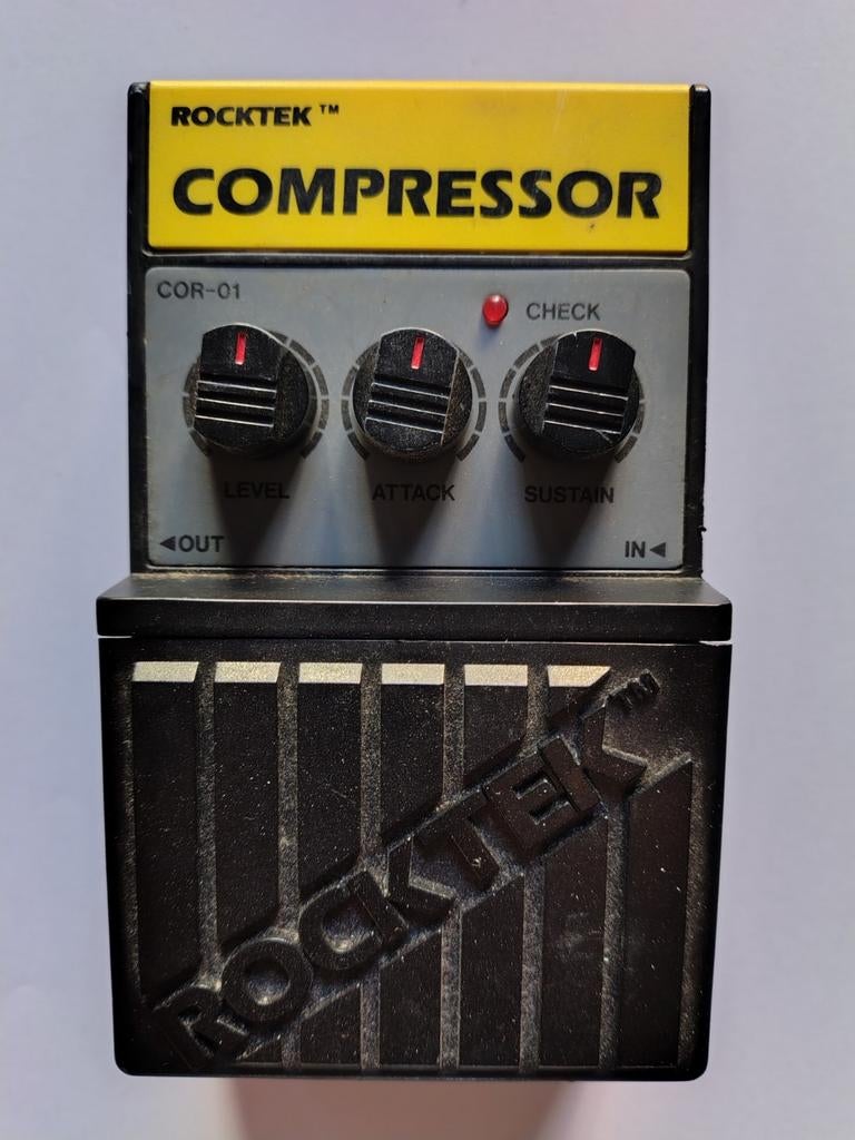 Rocktek compressor COR-01, Muziek en Instrumenten, Effecten, Ophalen of Verzenden, Gebruikt, Compressor