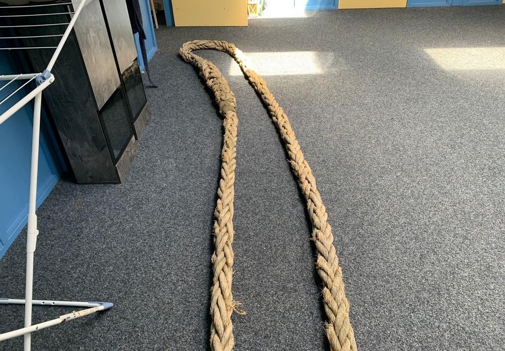 Oud scheepstouw, Ophalen of Verzenden, Gebruikt