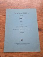 Duo's en Trio's muziekboek voor Orgel Hennie Schouten, Ophalen of Verzenden