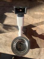 Nieuwe RVS afvoerplug met sifon voor wastafel/gootsteen, Ophalen of Verzenden, Nieuw, Rvs, Overige typen