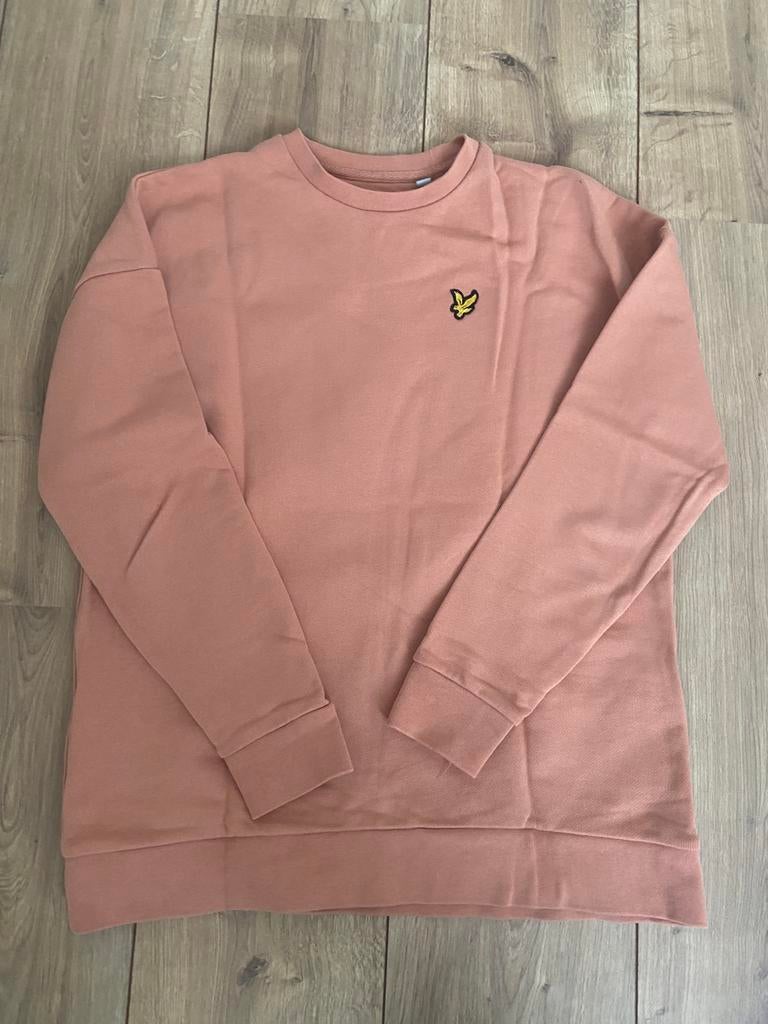 **ZGAN** Sweater Lyle & Scott dusty peach maat 6 / XS, Ophalen of Verzenden, Zo goed als nieuw, Maat 34 (XS) of kleiner, Oranje