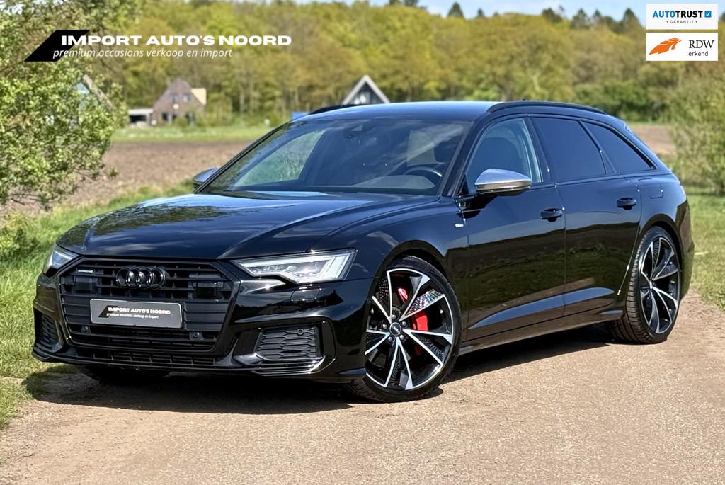 Audi A6 Avant 55 TFSI e quattro Competition Trekhaak B&O ACC, Automaat, Gebruikt, Zwart, 4 cilinders