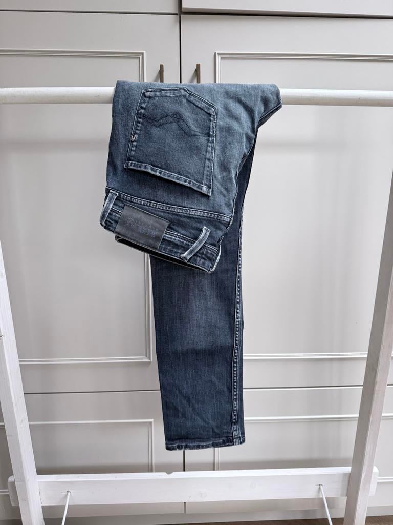 Replay anbass jeans broek spijkerbroek maat 33/32, Kleding | Heren, Spijkerbroeken en Jeans, Ophalen of Verzenden, Zo goed als nieuw