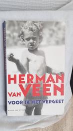 Boek.  HERMAN VAN VEEN  voor ik het vergeet, Artiest, Ophalen of Verzenden, Herman van Veen, Zo goed als nieuw