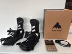 Burton Mission snowboardbindingen maat M, Sport en Fitness, Snowboarden, Ophalen of Verzenden, Zo goed als nieuw, Bindingen