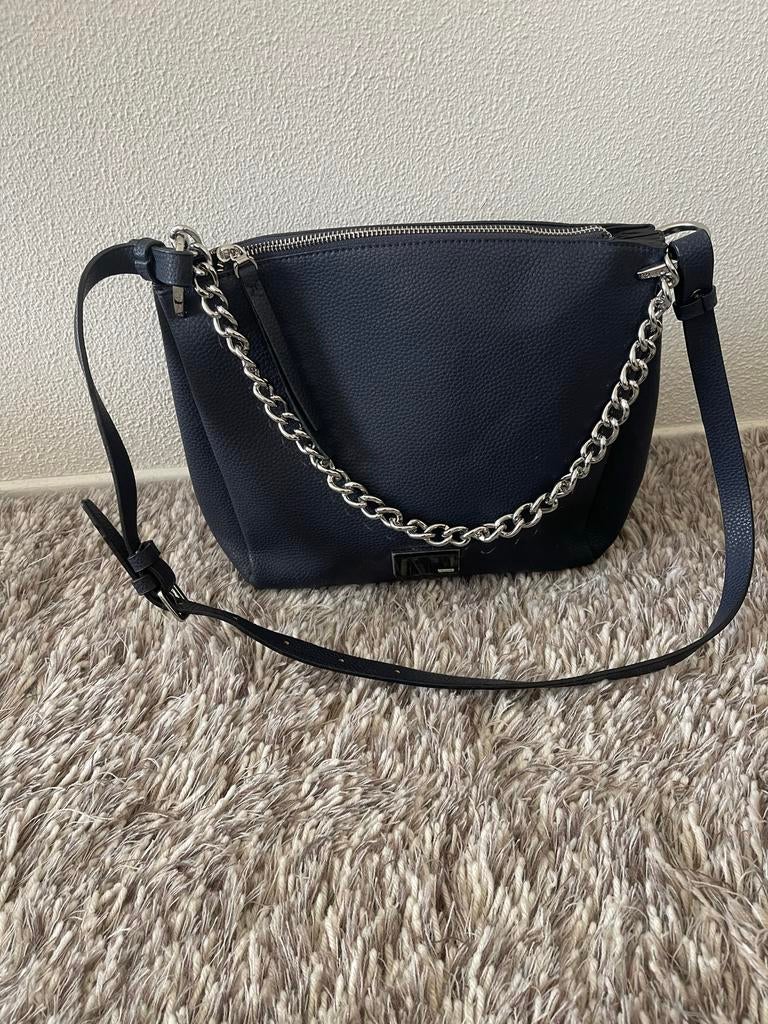 Parfois Schoudertas Donkerblauw - Nooit Gebruikt, Ophalen of Verzenden, Nieuw, Blauw, Overige merken