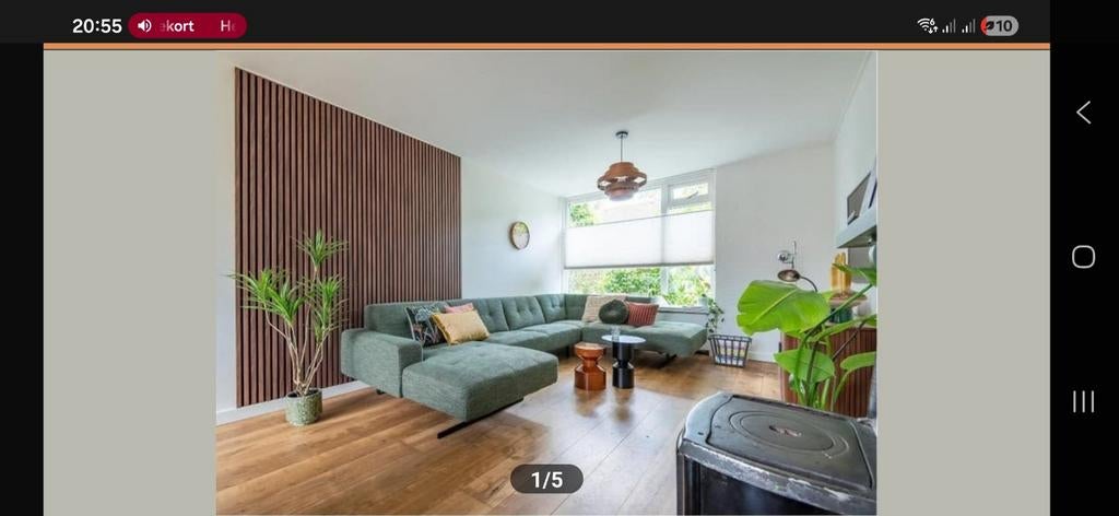 Mooie hoekbank Montel Forrest (2 Jaar oud), Ophalen, Zo goed als nieuw, Vierpersoons of meer, Hoekbank