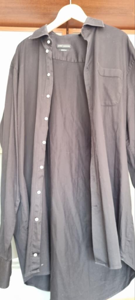 John Miller Modern Fit overhemd, zwart, maat 45, Kleding | Heren, Overhemden, Ophalen of Verzenden