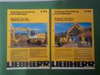 Liebherr A312 en A316  technische specifcaties, Boeken, Folder, Ophalen of Verzenden, Zo goed als nieuw, Liebherr