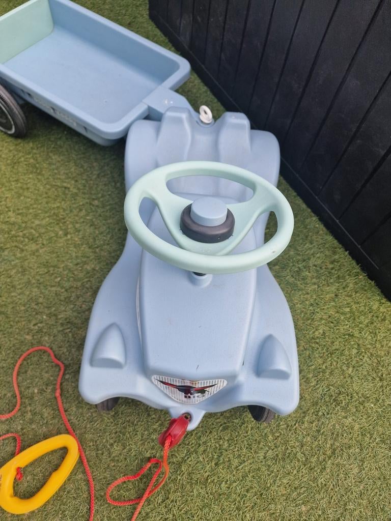 BIG Bobby Car met aanhanger, Ophalen, Gebruikt, Jongen of Meisje
