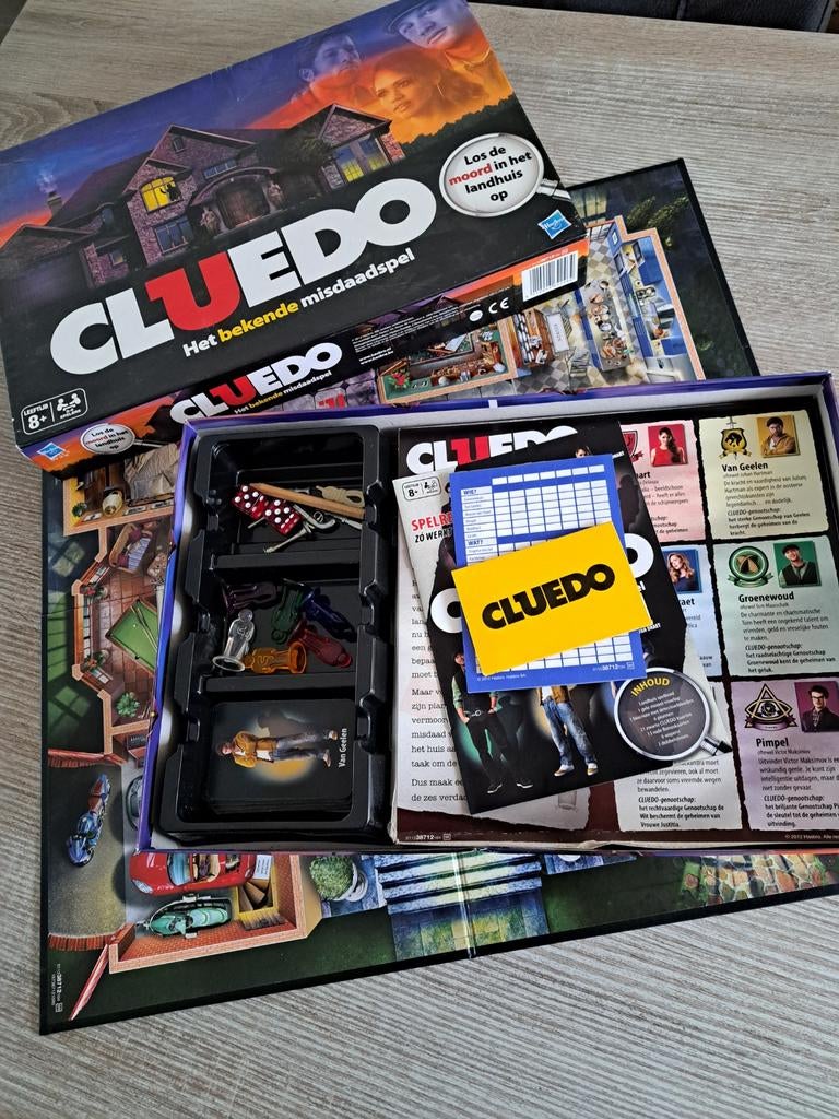 Cluedo bordspel, Ophalen of Verzenden