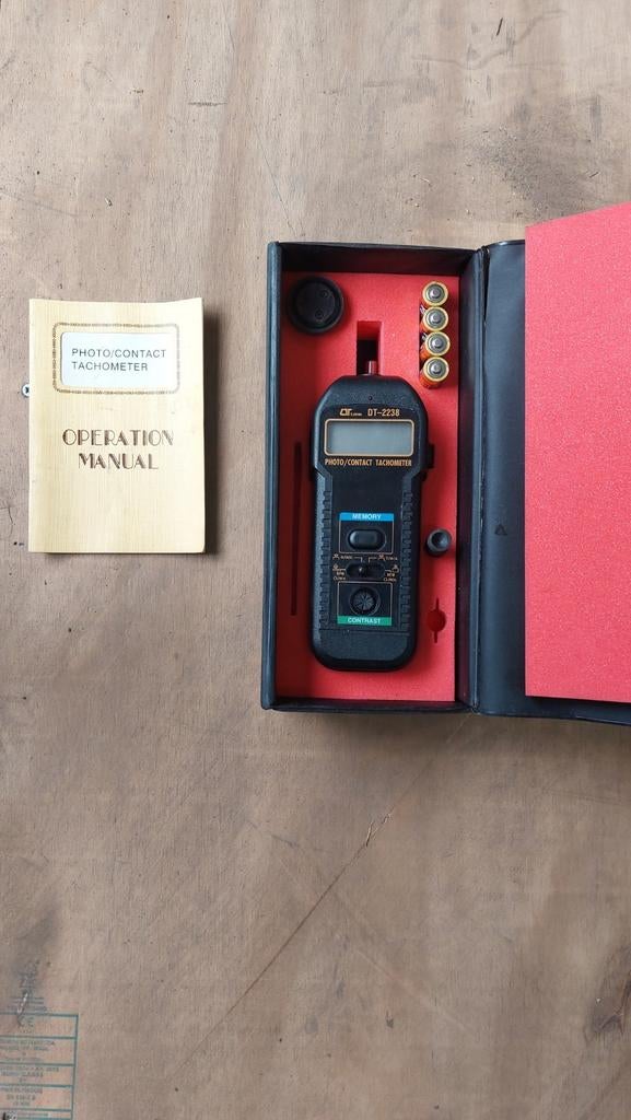 Toerenteller tachymeter, Ophalen of Verzenden