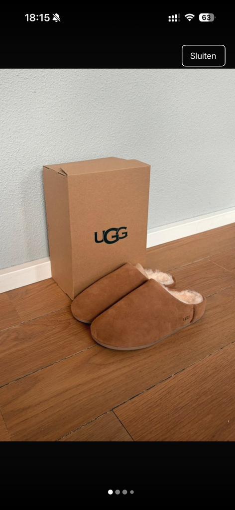 Uggs Elia slip-on maat 37, Ophalen of Verzenden, Nieuw, Bruin, Overige merken
