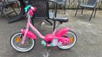 BTWIN Unicorn kinderfiets 14 inch met zijwieltjes, Fietsen en Brommers, Fietsen | Kinderfietsjes, Zijwieltjes, Ophalen of Verzenden