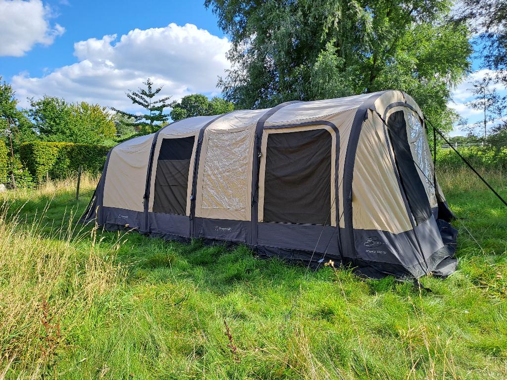 Bardani Airspace 340 TC, Caravans en Kamperen, Tenten, Ophalen, Gebruikt, Tot en met 5