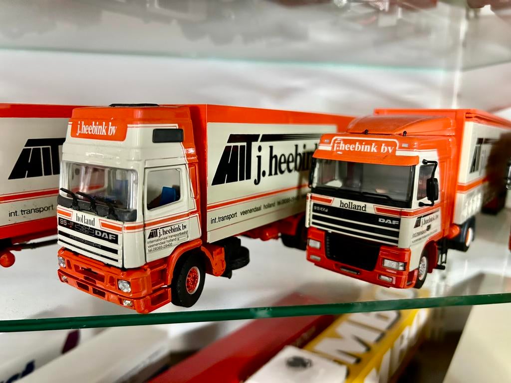 4x Heebink set Tekno WSI.., Ophalen of Verzenden, Zo goed als nieuw, Bus of Vrachtwagen, Tekno