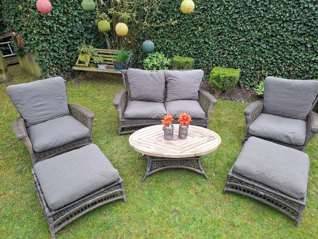 Luxe Apple Bee Loungeset, Tuin en Terras, Ophalen, 5 zitplaatsen, Gebruikt, Loungeset