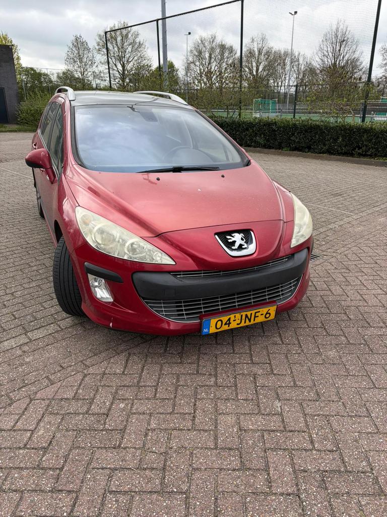 Peugeot 308 1.6 VTI SW, Auto's, Peugeot, Voorwielaandrijving, Stof, Zwart, 4 cilinders