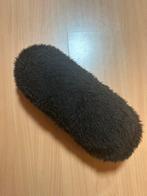 Zwart, “fluffy” kussentje, Ophalen of Verzenden, Gebruikt, Zwart, Rechthoekig