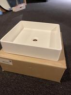 RO763 Vrijstaand Solid Surface opbouw kom mat wit, Minder dan 50 cm, Niet ingevuld, Nieuw, Minder dan 100 cm