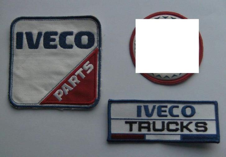 Iveco truck patch badge opnaai embleem, Verzamelen, Automerken, Motoren en Formule 1, Nieuw, Auto's, Verzenden