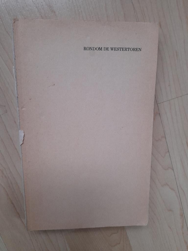 RONDOM DE WESTERTOREN Johan Frinsel, Boeken, Ophalen of Verzenden, Gelezen