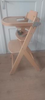 Bebeconfort Timba Kinderstoel - Natural Wood, Kinderen en Baby's, Kinderstoelen, Ophalen, Zo goed als nieuw, Meegroeistoel