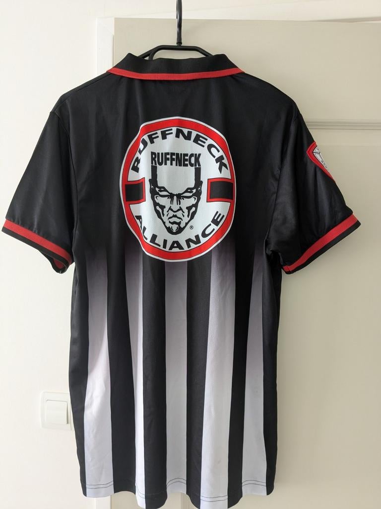 Oldschool Hardcore Ruffneck soccer shirt, Maat 52/54 (L), Ruffneck, Overige kleuren, Ophalen of Verzenden