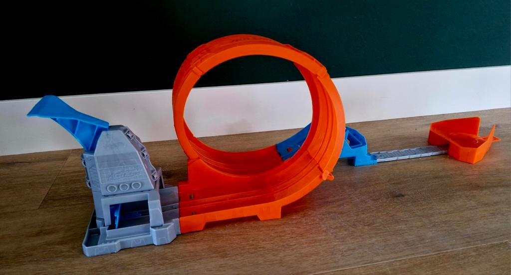 Hot wheels Action Drift loop racebaan, Ophalen of Verzenden, Zo goed als nieuw, Hot Wheels, Met looping