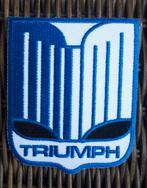 Triumph motorfiets strijk patch embleem - 75 x 90 mm, Ophalen of Verzenden, Nieuw