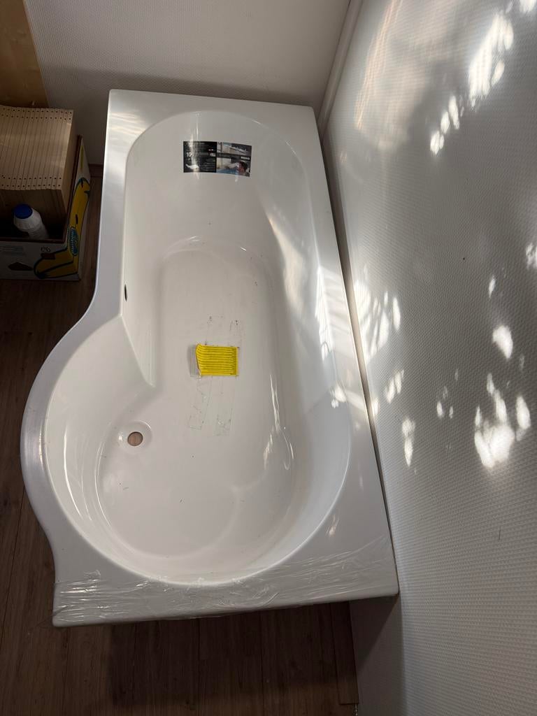 Nieuwe Riho Douche-Badkuip - Douche rechts, Ophalen, Nieuw, Met bad