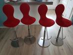 Set van 4 Variér (Stokke) Eight ergonomische barstoelen, Ophalen, In hoogte verstelbaar, 60 tot 90 cm