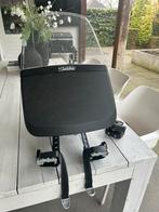 Bobike exclusive voorzitje zwart windscherm +2x montageblok, Fietsen en Brommers, Fietsaccessoires | Fietsstoeltjes, Ophalen, Voetsteuntjes