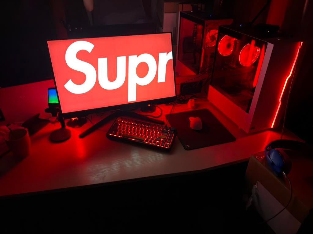 Complete Gaming Setup met PS5 en Supreme Monitor, Ophalen of Verzenden, Gebruikt