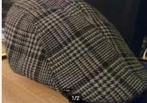 eigenlijk Nieuwe Flat cap heren pet zwart Grijs Ruiten L 59, Ophalen of Verzenden, Nieuw, 58 of 59 cm (L, 7¼ of ⅜ inch), Pet