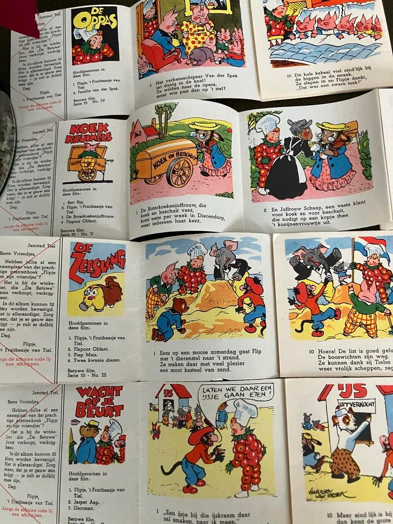 Flipje Verhaaltjes Jaren '60 - 4 Stuks, Ophalen of Verzenden, Gelezen, Prentenboek