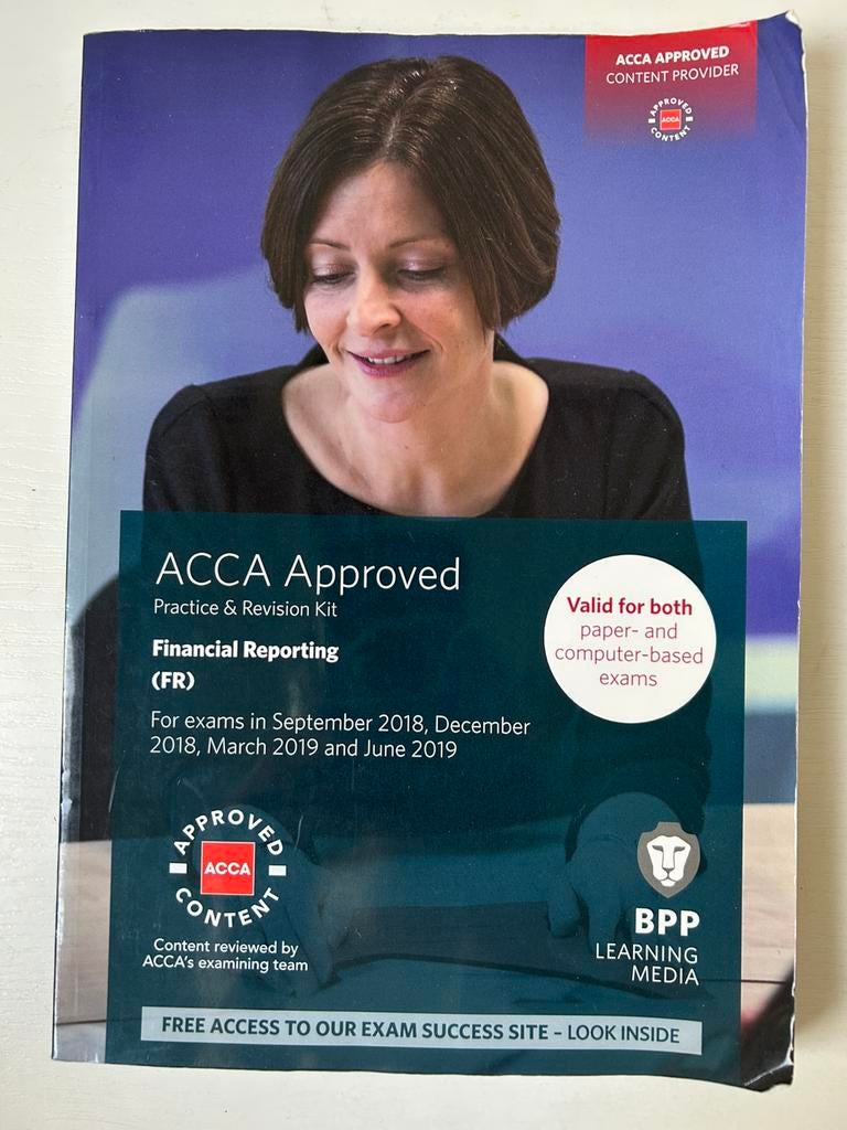 ACCA Approved Financial Reporting, Boeken, Studieboeken en Cursussen, Gelezen, Overige niveaus, Beta, Ophalen of Verzenden