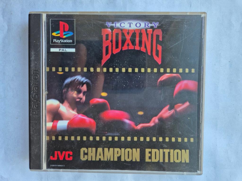 VICTORY BOXING champion edition, Spelcomputers en Games, Games | Sony PlayStation 1, Gebruikt, 1 speler, Racen en Vliegen, Ophalen of Verzenden